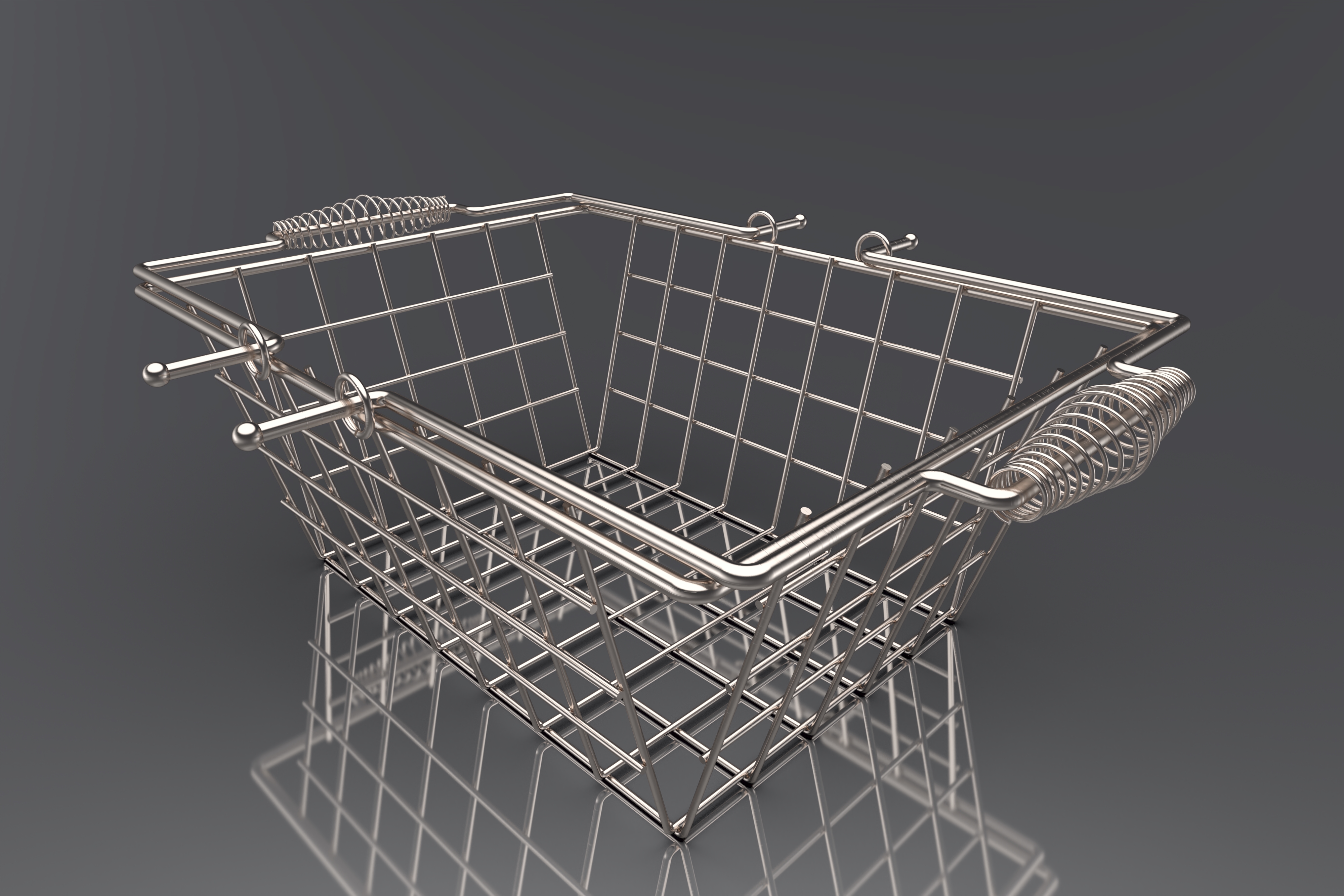 不锈钢网篮子3D数模图纸 STEP格式